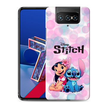 Силиконовый чехол на ASUS ZenFone 7 с принтом Лило и Стич