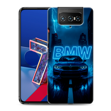 Силиконовый чехол на ASUS ZenFone 7 с принтом BMW БМВ Силиконовый чехол на ASUS ZenFone 7 с принтом BMW БМВ