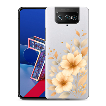 Силиконовый чехол на ASUS ZenFone 7 с принтом для девушки