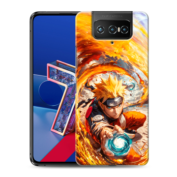 Силиконовый чехол на ASUS ZenFone 7 с принтом Аниме Наруто Naruto