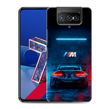 Силиконовый чехол на ASUS ZenFone 7 с принтом BMW БМВ