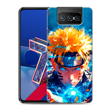 Силиконовый чехол на ASUS ZenFone 7 с принтом Аниме Наруто Naruto