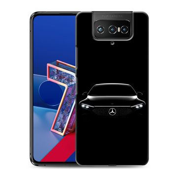 Силиконовый чехол на ASUS ZenFone 7 с принтом Mercedes Мерседес Силиконовый чехол на ASUS ZenFone 7 с принтом Mercedes Мерседес