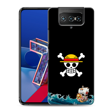 Силиконовый чехол на ASUS ZenFone 7 с принтом One Piece Ван Пис