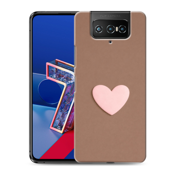 Силиконовый чехол на ASUS ZenFone 7 с принтом женский