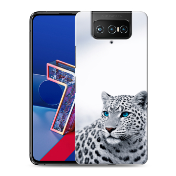Силиконовый чехол на ASUS ZenFone 7 с принтом женский