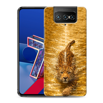 Силиконовый чехол на ASUS ZenFone 7 с принтом женский