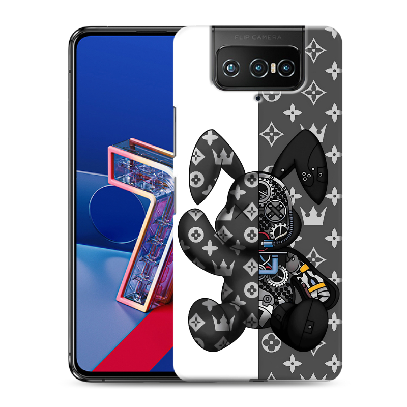 Силиконовый чехол на ASUS ZenFone 7 с принтом Луи робот Силиконовый чехол на ASUS ZenFone 7 с принтом Луи робот