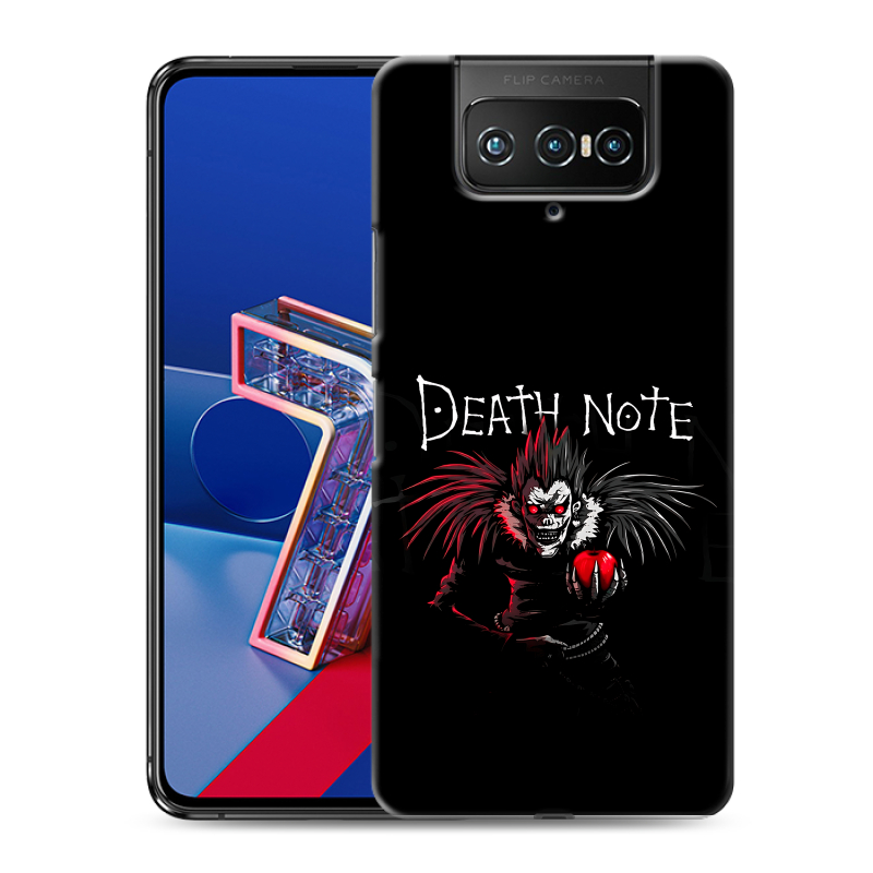 Силиконовый чехол на ASUS ZenFone 7 с принтом Death note Тетрадь смерти Силиконовый чехол на ASUS ZenFone 7 с принтом Death note Тетрадь смерти