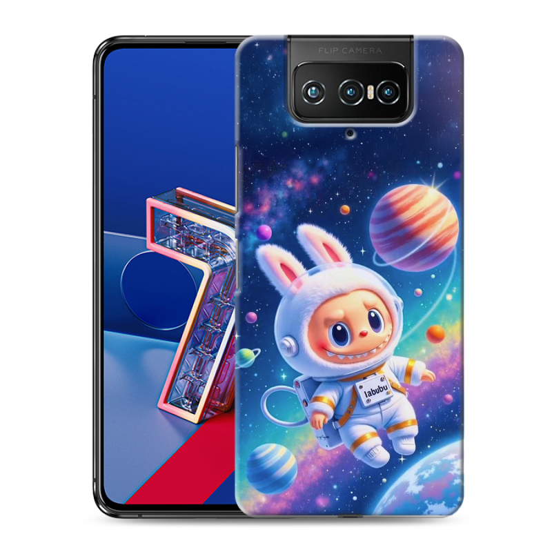 Силиконовый чехол на ASUS ZenFone 7 с принтом Labubu Лабубу Силиконовый чехол на ASUS ZenFone 7 с принтом Labubu Лабубу