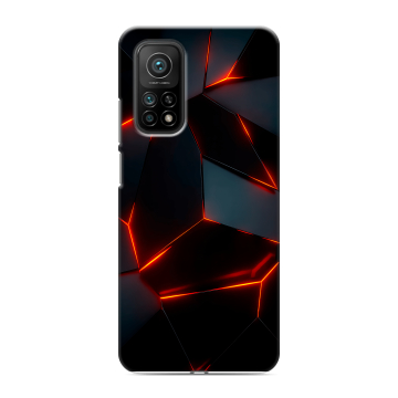 Силиконовый чехол на Xiaomi Mi 10T с принтом Яркие абстракции Силиконовый чехол на Xiaomi Mi 10T с принтом Яркие абстракции