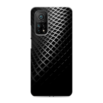 Силиконовый чехол на Xiaomi Mi 10T с принтом Текстура металла Силиконовый чехол на Xiaomi Mi 10T с принтом Текстура металла