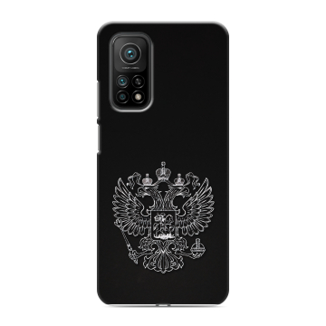 Силиконовый чехол на Xiaomi Mi 10T с принтом Герб России