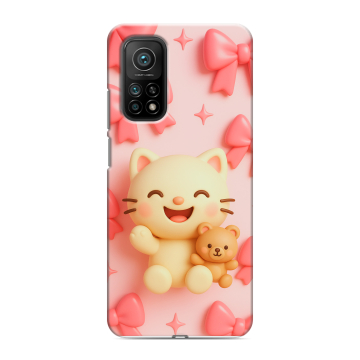 Силиконовый чехол на Xiaomi Mi 10T с принтом для девочек Силиконовый чехол на Xiaomi Mi 10T с принтом для девочек