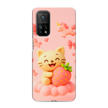 Силиконовый чехол на Xiaomi Mi 10T с принтом для девочек Силиконовый чехол на Xiaomi Mi 10T с принтом для девочек