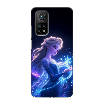 Силиконовый чехол на Xiaomi Mi 10T с принтом Холодное сердце Frozen Силиконовый чехол на Xiaomi Mi 10T с принтом Холодное сердце Frozen