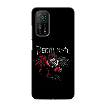 Силиконовый чехол на Xiaomi Mi 10T с принтом Death note Тетрадь смерти Силиконовый чехол на Xiaomi Mi 10T с принтом Death note Тетрадь смерти
