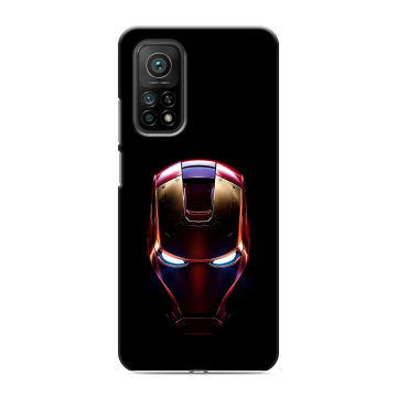 Силиконовый чехол на Xiaomi Mi 10T с принтом IronMan Железный человек Силиконовый чехол на Xiaomi Mi 10T с принтом IronMan Железный человек