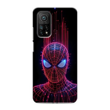 Силиконовый чехол на Xiaomi Mi 10T с принтом Spiderman Человек паук Силиконовый чехол на Xiaomi Mi 10T с принтом Spiderman Человек паук