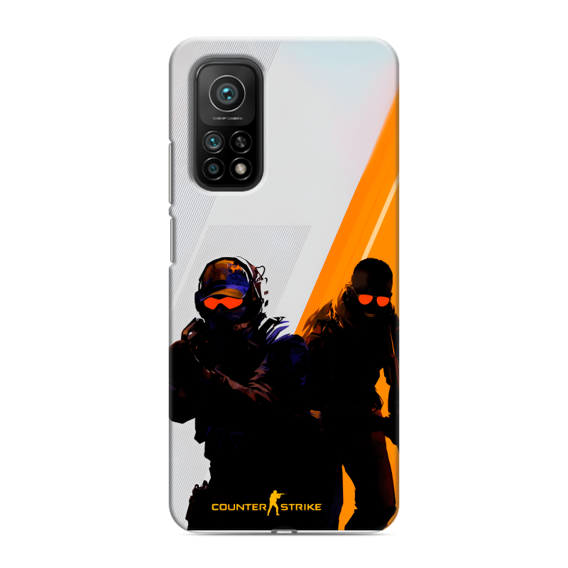 Силиконовый чехол на Xiaomi Mi 10T с принтом Контер страйк Counter strike Силиконовый чехол на Xiaomi Mi 10T с принтом Контер страйк Counter strike