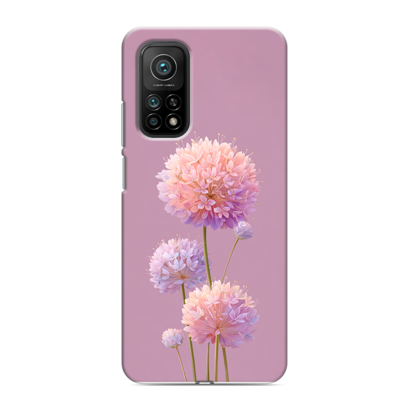 Силиконовый чехол на Xiaomi Mi 10T с принтом Цветы Силиконовый чехол на Xiaomi Mi 10T с принтом Цветы