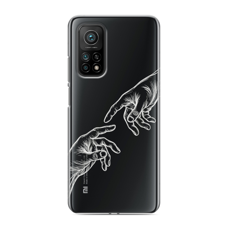 Силиконовый чехол на Xiaomi Mi 10T с принтом Сотворение мира Силиконовый чехол на Xiaomi Mi 10T с принтом Сотворение мира