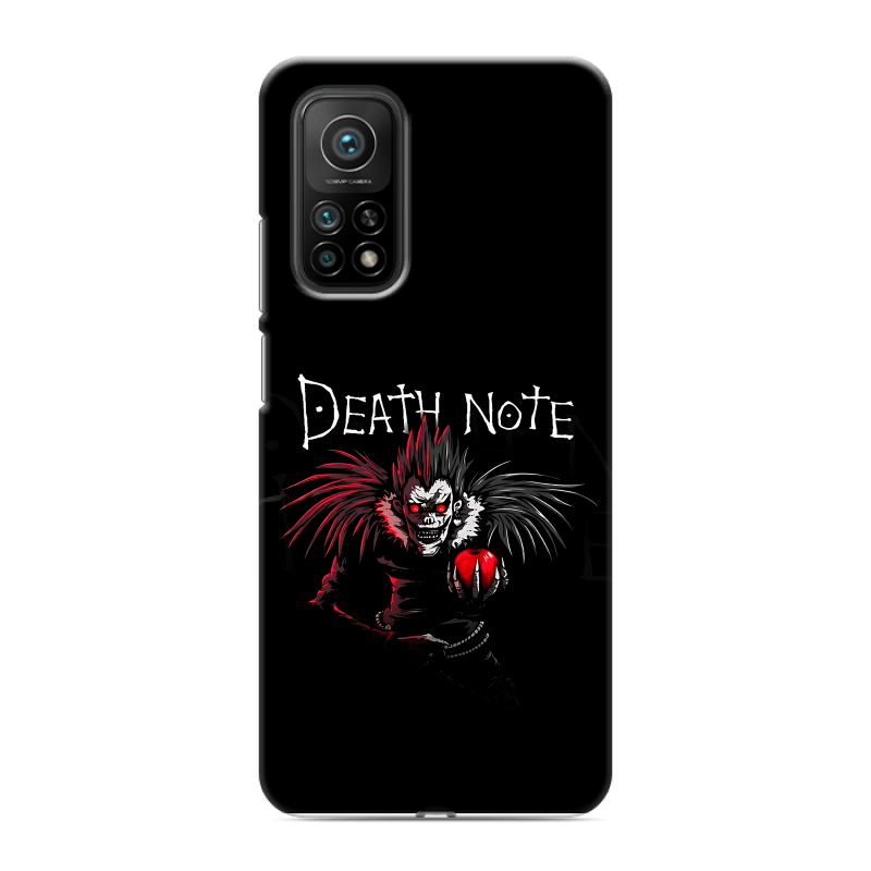 Пластиковый чехол на Xiaomi Mi 10T с принтом Death note Тетрадь смерти Пластиковый чехол на Xiaomi Mi 10T с принтом Death note Тетрадь смерти