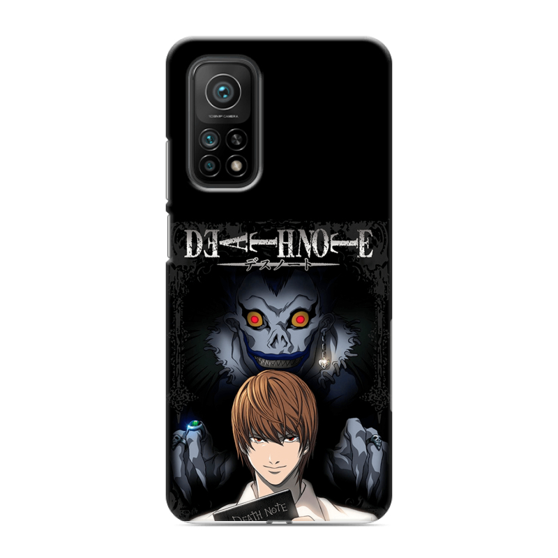 Пластиковый чехол на Xiaomi Mi 10T с принтом Death note Тетрадь смерти Пластиковый чехол на Xiaomi Mi 10T с принтом Death note Тетрадь смерти
