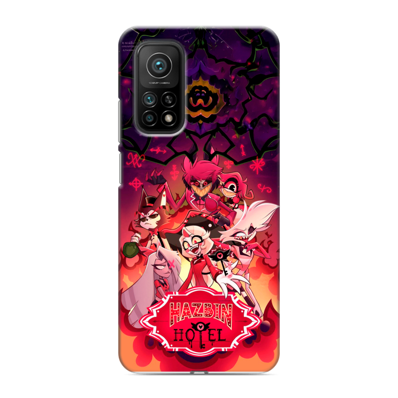 Пластиковый чехол на Xiaomi Mi 10T с принтом Hazbin Hotel Отель Хазбин Пластиковый чехол на Xiaomi Mi 10T с принтом Hazbin Hotel Отель Хазбин