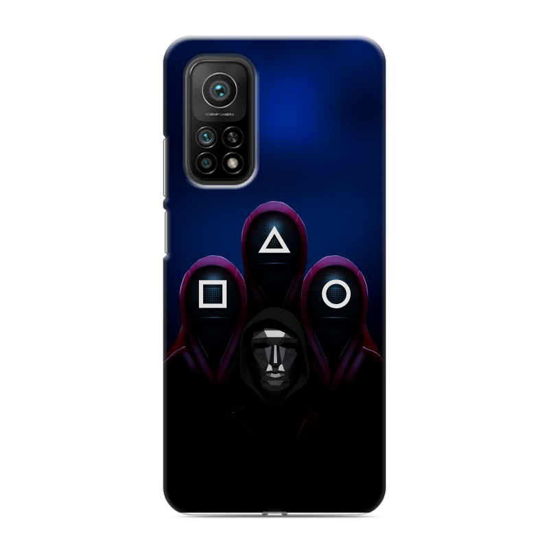Пластиковый чехол на Xiaomi Mi 10T с принтом Игра Кальмара Пластиковый чехол на Xiaomi Mi 10T с принтом Игра Кальмара