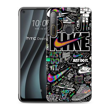 Силиконовый чехол на HTC Desire 20 Pro с принтом Найк Силиконовый чехол на HTC Desire 20 Pro с принтом Найк