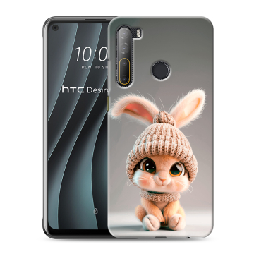 Силиконовый чехол на HTC Desire 20 Pro с принтом Кролик Силиконовый чехол на HTC Desire 20 Pro с принтом Кролик