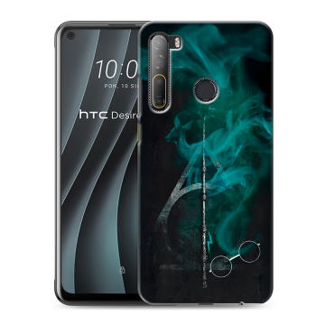 Силиконовый чехол на HTC Desire 20 Pro с принтом Гарри Поттер Harry Potter