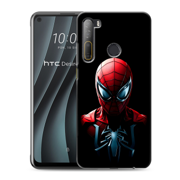Силиконовый чехол на HTC Desire 20 Pro с принтом Spiderman Человек паук
