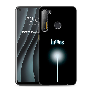 Силиконовый чехол на HTC Desire 20 Pro с принтом Harry Potter Гарри Поттер