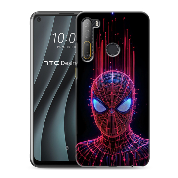 Силиконовый чехол на HTC Desire 20 Pro с принтом Spiderman Человек паук