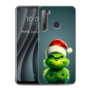 Силиконовый чехол на HTC Desire 20 Pro с принтом Новый год Силиконовый чехол на HTC Desire 20 Pro с принтом Новый год