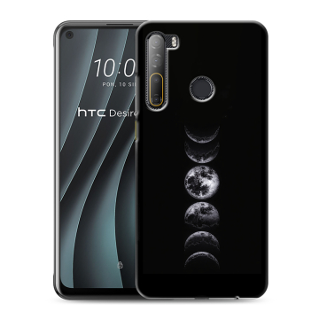 Силиконовый чехол на HTC Desire 20 Pro с принтом женский