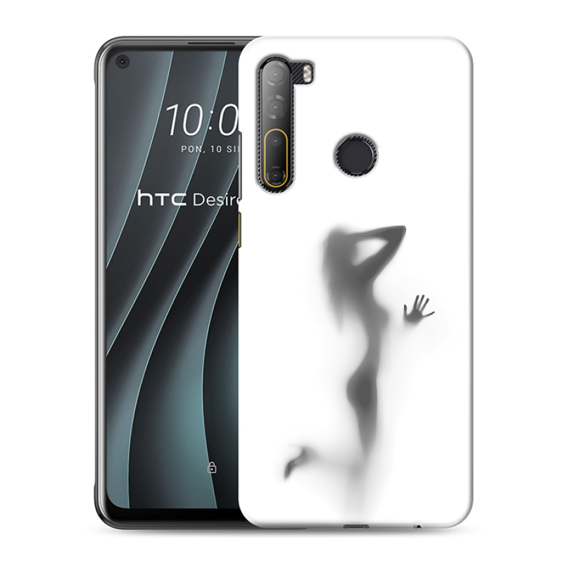 Силиконовый противоударный чехол на HTC Desire 20 Pro с принтом Силуэт Силиконовый противоударный чехол на HTC Desire 20 Pro с принтом Силуэт