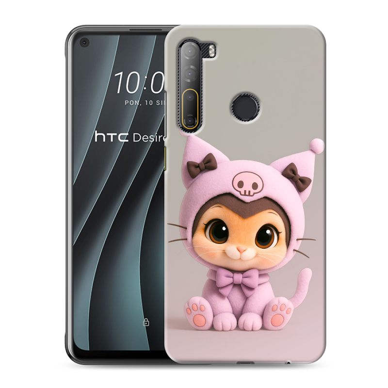 Силиконовый противоударный чехол на HTC Desire 20 Pro с принтом Куроми Kuromi Силиконовый противоударный чехол на HTC Desire 20 Pro с принтом Куроми Kuromi
