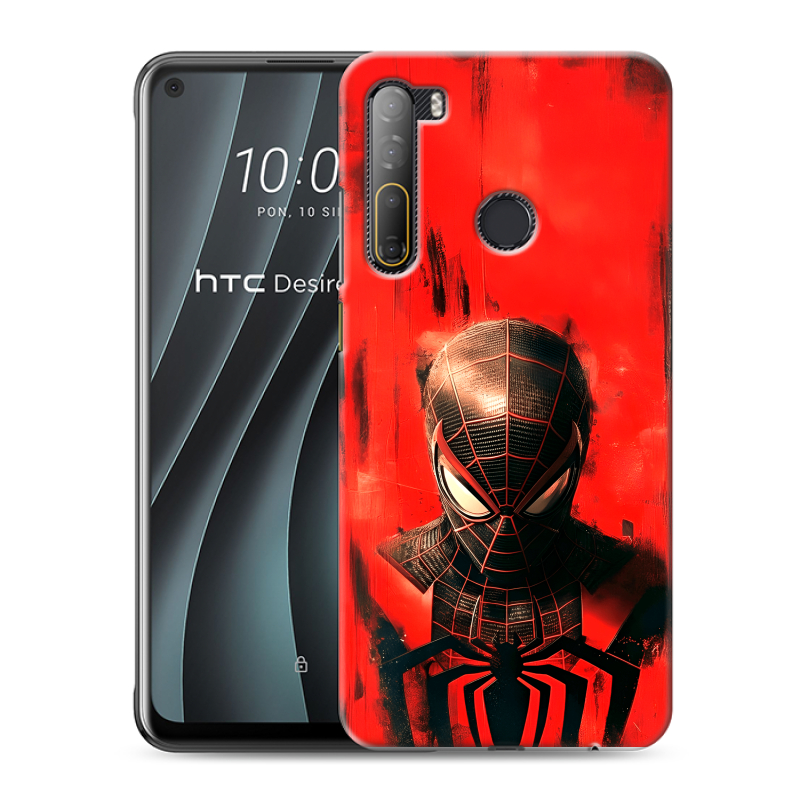 Силиконовый чехол на HTC Desire 20 Pro с принтом человек паук spiderman Силиконовый чехол на HTC Desire 20 Pro с принтом человек паук spiderman