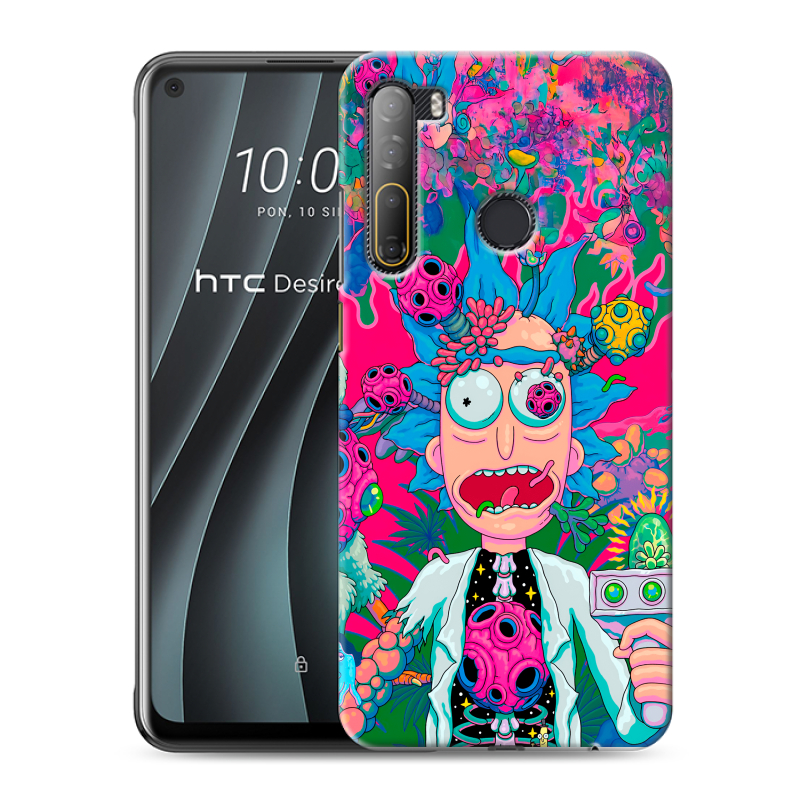 Силиконовый чехол на HTC Desire 20 Pro с принтом Рик и Морти Rick Morty Силиконовый чехол на HTC Desire 20 Pro с принтом Рик и Морти Rick Morty