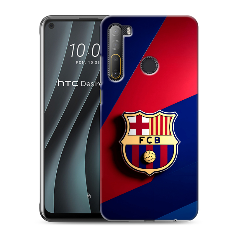 Силиконовый противоударный чехол на HTC Desire 20 Pro с принтом Барселона Barcelona Силиконовый противоударный чехол на HTC Desire 20 Pro с принтом Барселона Barcelona