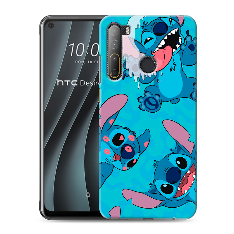 Силиконовый чехол на HTC Desire 20 Pro с принтом Лило и Стич Силиконовый чехол на HTC Desire 20 Pro с принтом Лило и Стич
