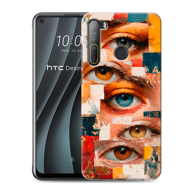 Силиконовый чехол на HTC Desire 20 Pro с принтом Модный принт Силиконовый чехол на HTC Desire 20 Pro с принтом Модный принт