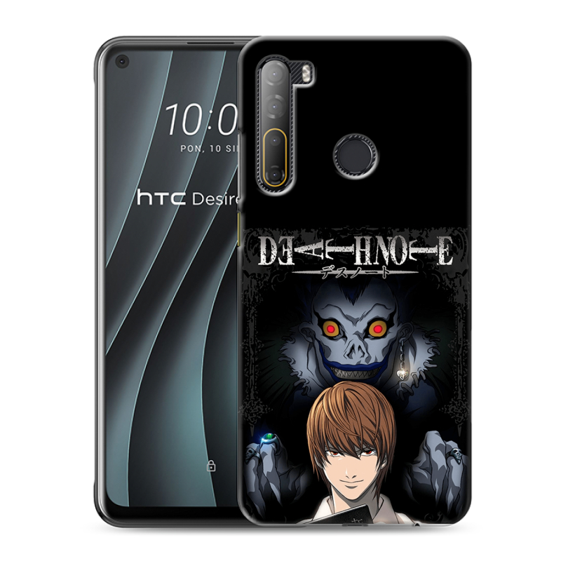 Силиконовый чехол на HTC Desire 20 Pro с принтом Death note Тетрадь смерти Силиконовый чехол на HTC Desire 20 Pro с принтом Death note Тетрадь смерти