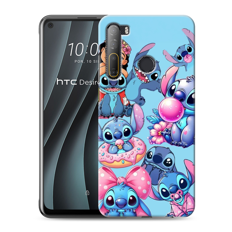 Силиконовый чехол на HTC Desire 20 Pro с принтом Лило и Стич Силиконовый чехол на HTC Desire 20 Pro с принтом Лило и Стич
