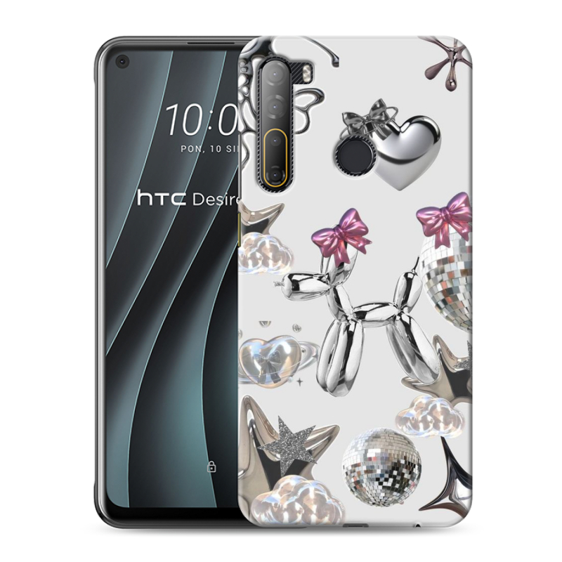 Силиконовый чехол на HTC Desire 20 Pro с принтом Y2K Силиконовый чехол на HTC Desire 20 Pro с принтом Y2K