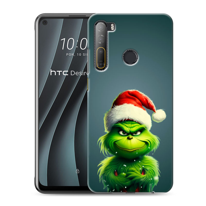 Силиконовый чехол на HTC Desire 20 Pro с принтом Новый год Силиконовый чехол на HTC Desire 20 Pro с принтом Новый год