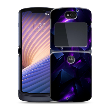 Пластиковый чехол на Motorola Razr 5G с принтом Абстракиция Пластиковый чехол на Motorola Razr 5G с принтом Абстракиция